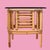 1970s Pair of Fretwork Burnt Bamboo Glass Top End Tables For Sale - Image 4 of 4