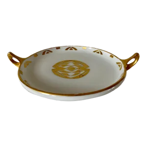 1912 Art Deco Rosenthal Donatello Bavaria Double-Handled Serving Plate or Dish
