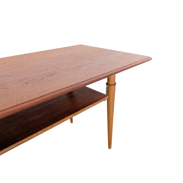 Mid-Century Modern Danish Coffee Table in Teak, 1960s For Sale - Image 6 of 8