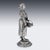 19th Century German Silver Figure of a Fruit Seller, 1880 For Sale - Image 6 of 18