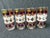 Vintage Mid-Century Modern Culver LTD 22k Starburst Highball Glasses Set of 4 For Sale - Image 10 of 12