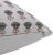 Art Deco Fabdivine Indian Block Print Cushion Cover 12x20 Inch Off-White Linen-Kohinoor For Sale - Image 3 of 3