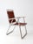 Vintage Mid-Century Aluminum and Wood Folding Lawn Chair For Sale - Image 14 of 15