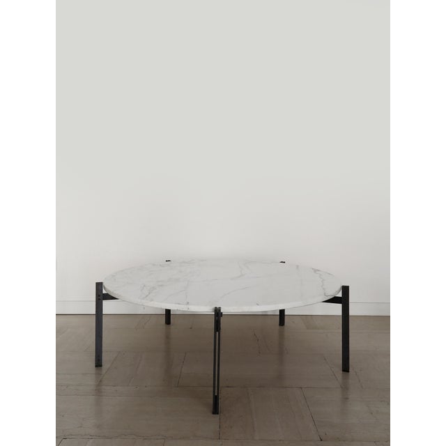 Large Centerpiece Table with Marble Top from Knoll, 1960s For Sale - Image 12 of 12