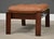 Mid-Century Modern 1960s Original Percival Lafer Jacaranda and Leather Ottoman For Sale - Image 3 of 9