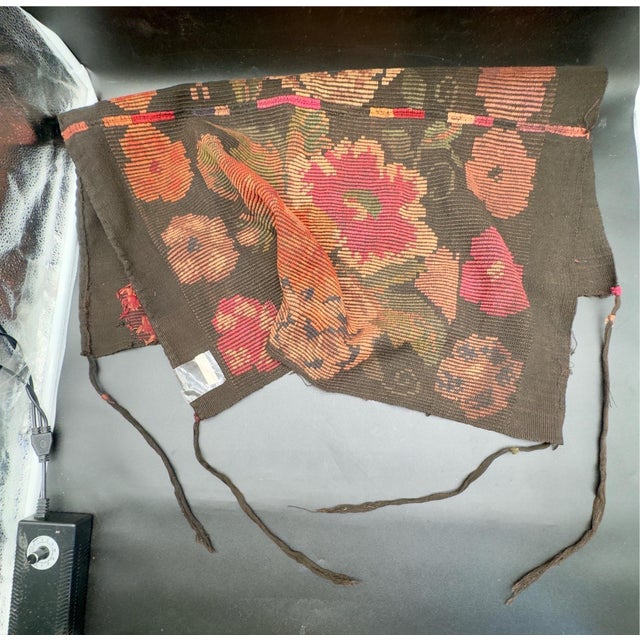 Authentic Handwoven Mayan Huipil Panel For Sale - Image 14 of 17