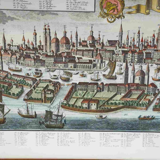Modern Unknown, Print of Venice, 2000s, Wood For Sale - Image 3 of 5