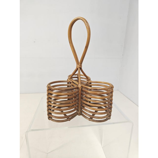 Vintage French Riviera Bottle Rack, 1970s For Sale - Image 4 of 9