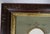 A Pair of mid 19th century ornate Victorian picture frames. Carved wood with giltwood insert and ornate oval mat. Mat has...