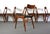 Mid-Century Modern Erik Christensen Teak Boomerang Dining Chairs - Set of 8 For Sale - Image 3 of 9