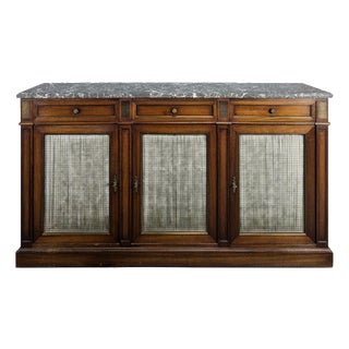 Mahogany Wire-Mesh Directoire Sideboard For Sale