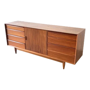 1960s Svend Madsen for Falster Mobelfabrik Danish Mid Century Modern Teak Credenza