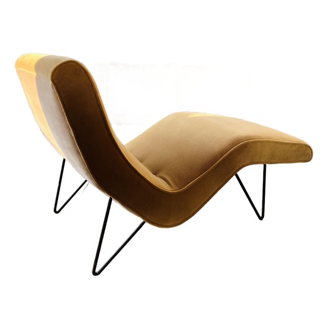 Very Rare Greta Grossman Chaise Lounge For Sale