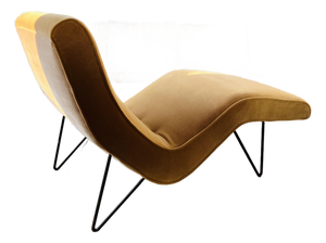 Very Rare Greta Grossman Chaise Lounge