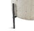 Wood Tuscan Cream Round Side Table 17" For Sale - Image 7 of 8