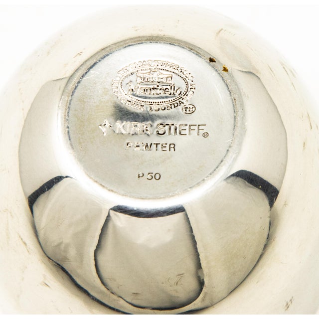 Mid 20th Century Pewter Kirk Stieff Jefferson Cups a Pair Chairish