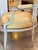 19th Century French Armchairs With Carved and Painted Frames For Sale - Image 10 of 10