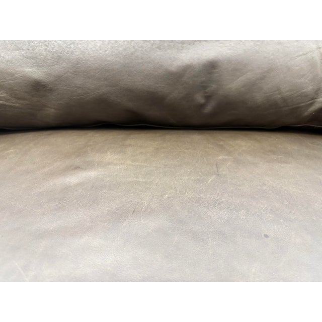Rh Cloud® Modular Leather Sectional — 4-Piece For Sale In Columbus - Image 6 of 18