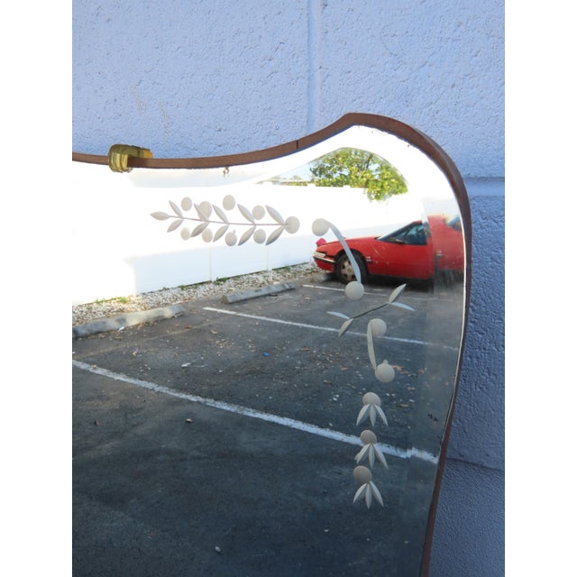 Brown 1920s Art Deco Water Fall Inlay Vanity Makeup Table 6300 For Sale - Image 8 of 18