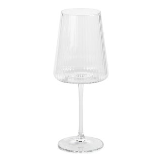 Bandol Fluted Textured Wine Glass, Set of 4 For Sale