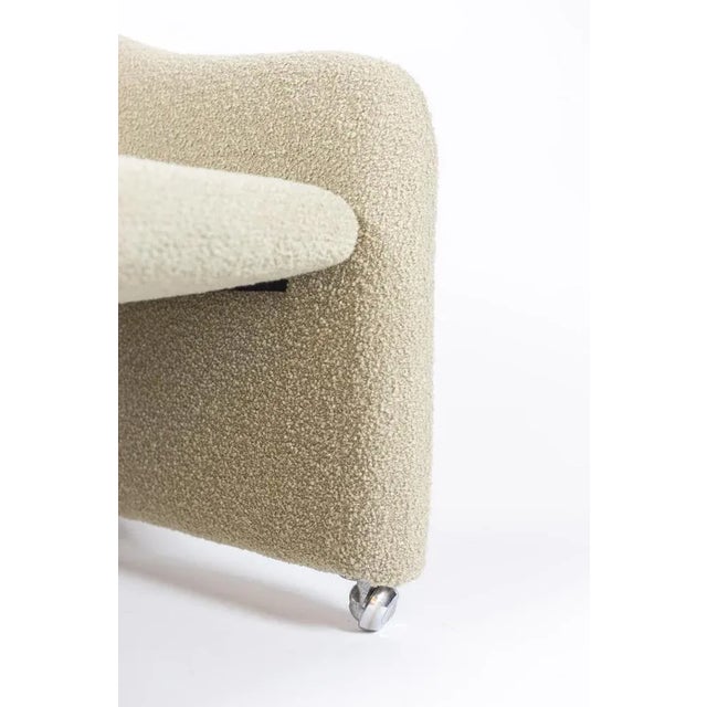 Textile Set of Armchairs in Curly, 1970s For Sale - Image 7 of 9