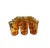Boho Chic Antique Tiffin-Franciscan Stemware “Charmain Amber” Wine Glasses - Set of 12 For Sale - Image 3 of 3