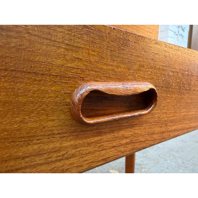 Mid-Century Teak Drop-Leaf Desk by Arne Vodder for H. Sigh & Søns For Sale - Image 15 of 18