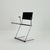 Contemporary Mid-Century Modern Ballerina Black Dining Chair by Herbert Ohl for Matteo Grassi, Italy, 1980s For Sale - Image 3 of 11