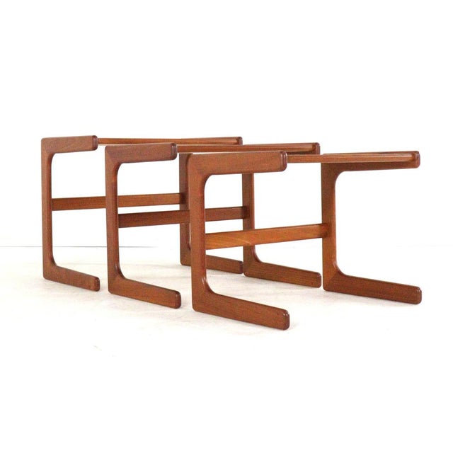 Nesting Tables from Salin Nyborg, Denmark, 1960s, Set of 3 For Sale - Image 18 of 18