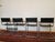 1970s 1960s Leather & Chrome Cantilever Chairs - Set of 4 For Sale - Image 5 of 6