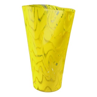 Glass Vase aby Salviati Murano For Sale