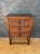 Rustic Spanish Renaissance Revival Chest of Drawers With Carved Floral Fronts, 1930 For Sale - Image 3 of 9
