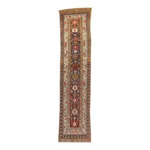 Antique Zabihi Collection Persian Tribal Serab Runner