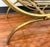 Hollywood Regency Vintage Gold Gilt Metal Bench With Scrollwork Arms For Sale - Image 3 of 7
