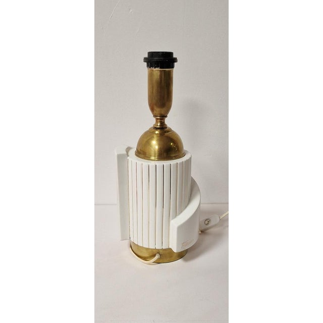 Porcelain Table Lamp by F. Palmieri, 1980s For Sale - Image 14 of 17