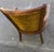 Vintage 1960s Green Velour Caned Tufted Armchair Mid Century For Sale - Image 4 of 5