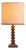 Sculptural Table Lamp in the manner of Charles Dudouyt, 1950s For Sale