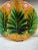 Art Nouveau Majolica Palm Leaf Plate Villeroy & Boch, Circa 1890 For Sale - Image 3 of 5