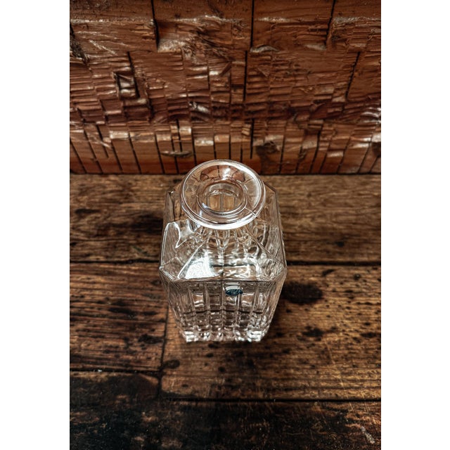 Mid 20th Century Tiffany & Co Crystal Decanter With Stopper For Sale - Image 11 of 13