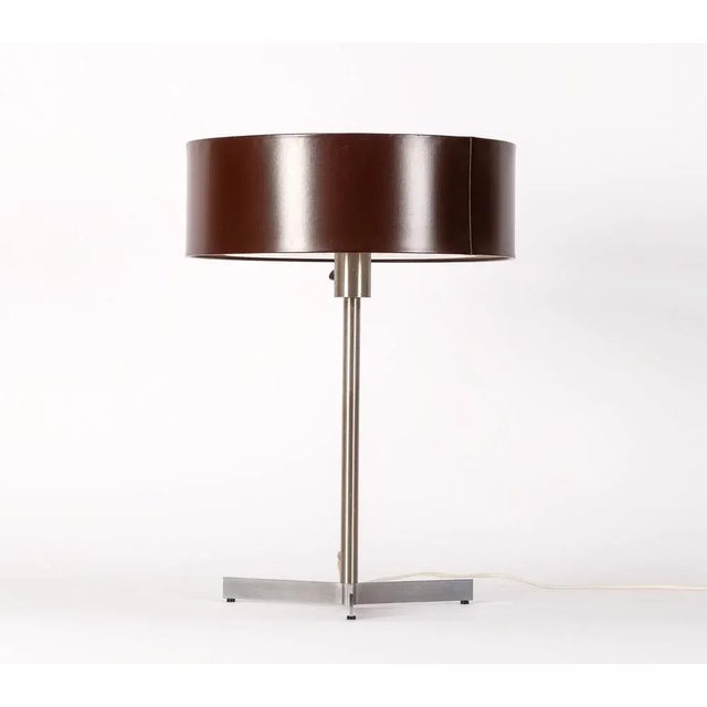 Table Lamp attributed to Östen Kristiansson for Luxus, Sweden, 1960s For Sale - Image 6 of 9