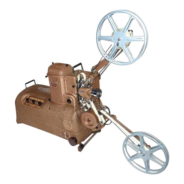 1940s Display Cinema Projector Sculpture and Movie Artifact For Sale
