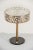 This table lamp was produced in Vienna, circa 1960 (late 1950s or early 1960s). It features a seamless brass belt with...