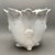 White Vintage Neoclassical Rococo Revival White Bisque Ceramic Footed Jardiniere Planter For Sale - Image 8 of 11