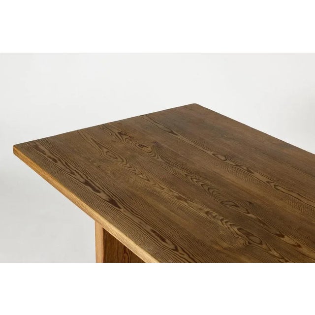 Brown Sketchboard Desk by Carl Malmsten, 1930s For Sale - Image 8 of 10
