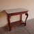 Marble and Walnut Console Table For Sale - Image 3 of 18