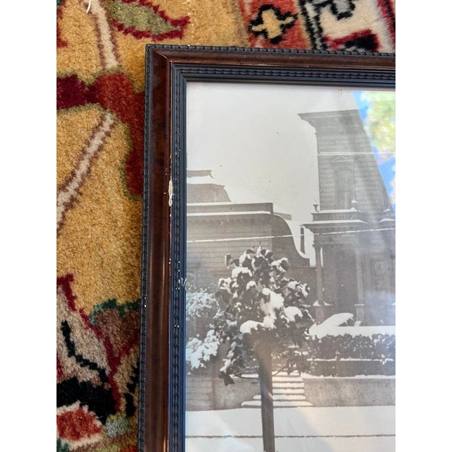 Early 20th Century Antique San Francisco Victorian House Photographs - Pair For Sale - Image 5 of 8