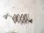 Bauhaus Vintage Army Green Patina Scissor Lamp from Hala, 1930s For Sale - Image 3 of 18