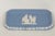 Wedgwood Jasperware Blue Tray Rectangular Trinket Pin Dish Plate British 4683b For Sale - Image 12 of 14