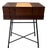 Vintage Teak Cabinet with Slide Reader For Sale
