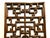 This small lattice panel is constructed by a series of joinery (perfected by the Chinese craftsmen) that presented the...